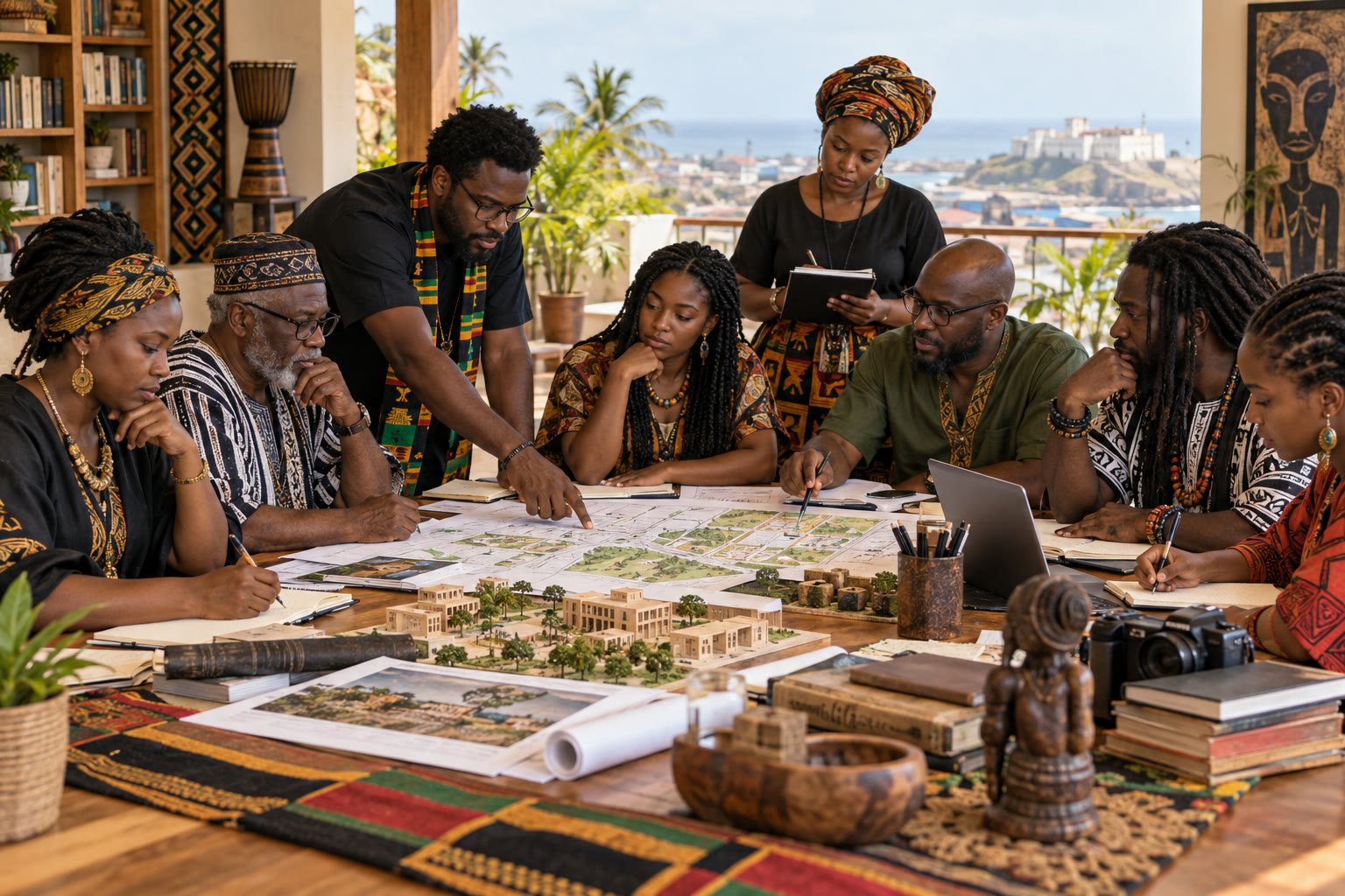 Black Brilliance Becomes Power When It Enters a Structure