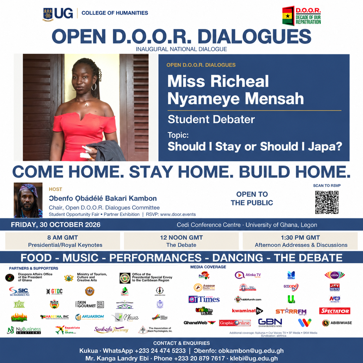 1 day to go — Miss Richeal Nyameye Mensah: Should I Stay or Should I Japa?